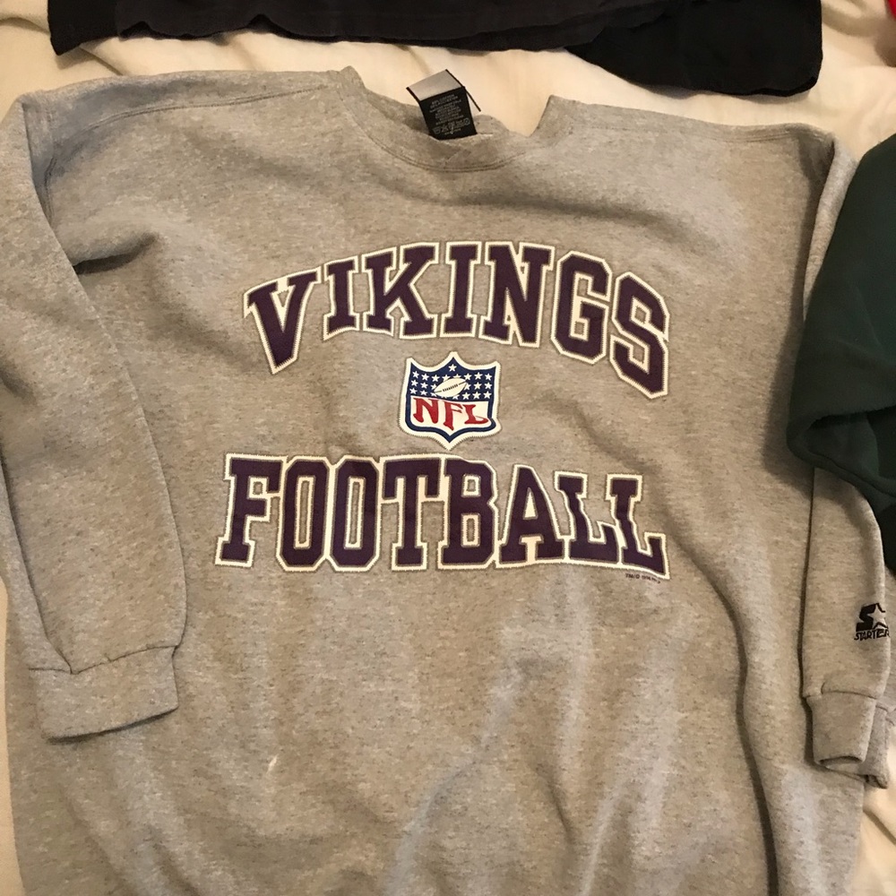 Vintage Minnesota Vikings Starter Crewneck